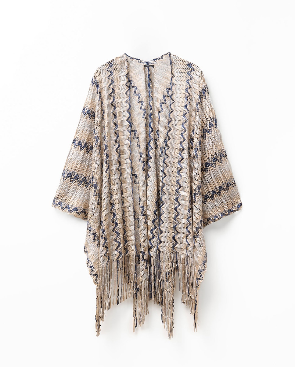 Imagem 0 de Kimono com Chevron Rede