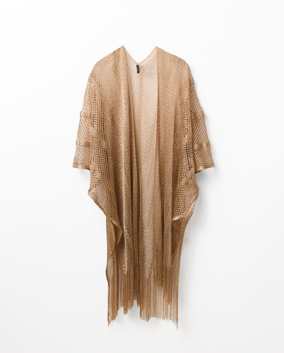 Imagem 0 de Kimono de Rede Colorido