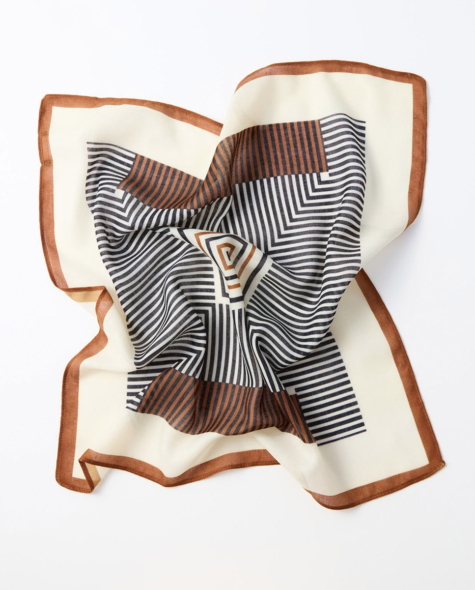 Conjunto de Bandanas com Animal Print Chocolate-2