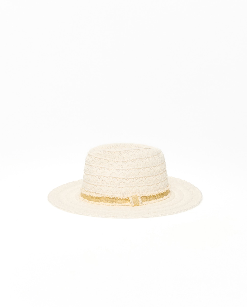 Imagem 0 de Chapéu de Crochet - Cru