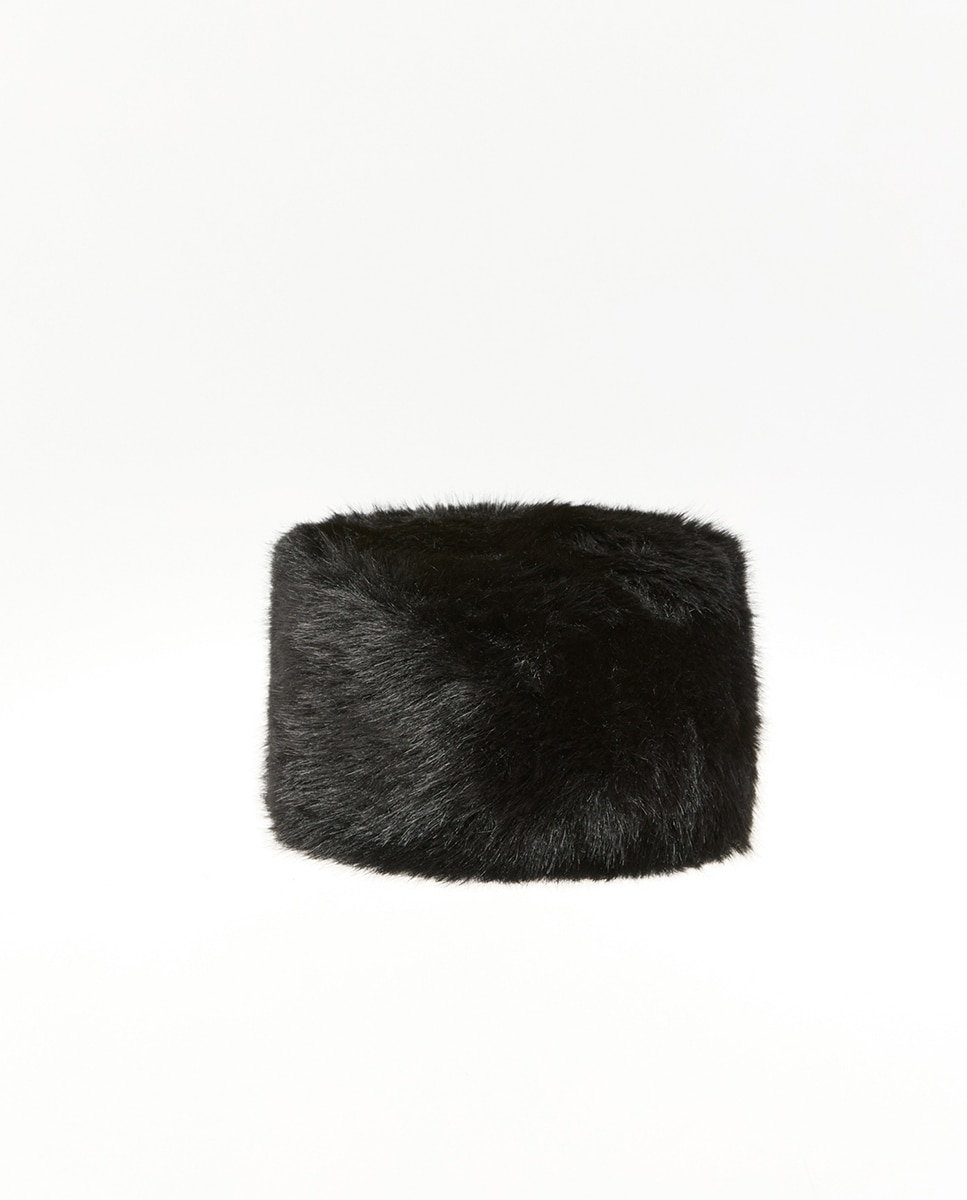 Gorro casquete pelo - Sfera - Negro Negro-1