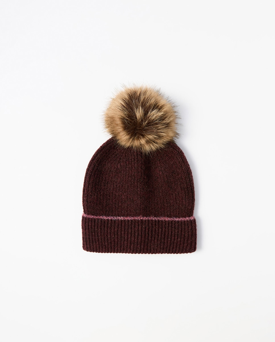 Gorro contraste - Sfera - Burdeos Burdeos-1