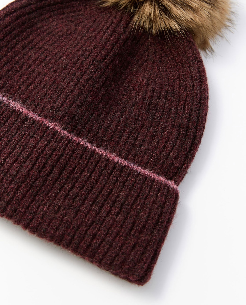Gorro contraste - Sfera - Burdeos Burdeos-2