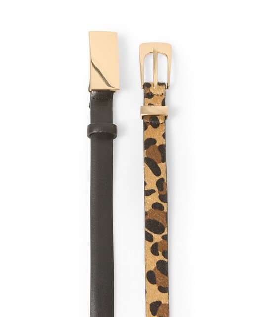 Imagen 0 de Set cinturones leopardo