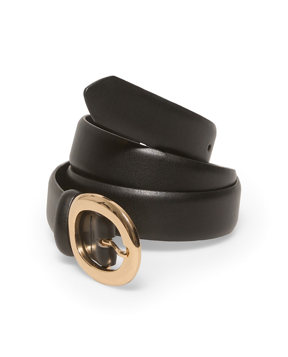 Cinto Básico Oval Preto-3