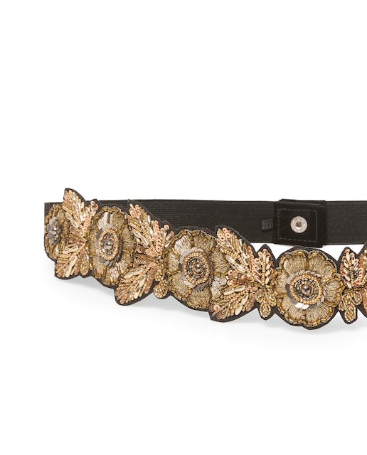 Imagem 0 de Cinto Bordado - Dourado