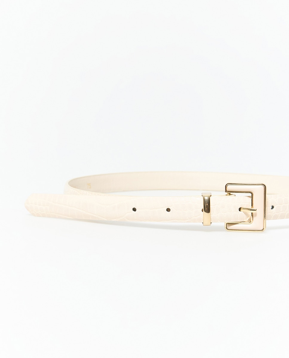 Conjunto de cintos carey Camel-2