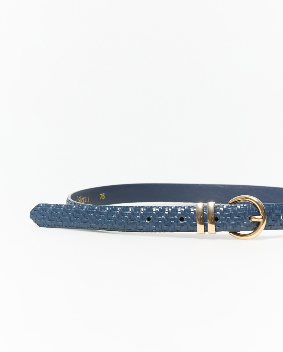 Conjunto de Cintos com Presilhas Marinho-2
