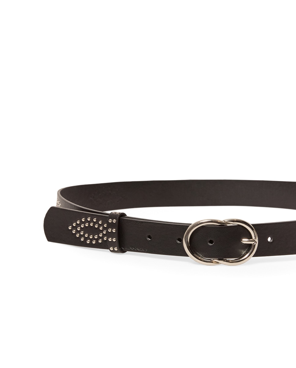 Cinto com tachas Preto-1