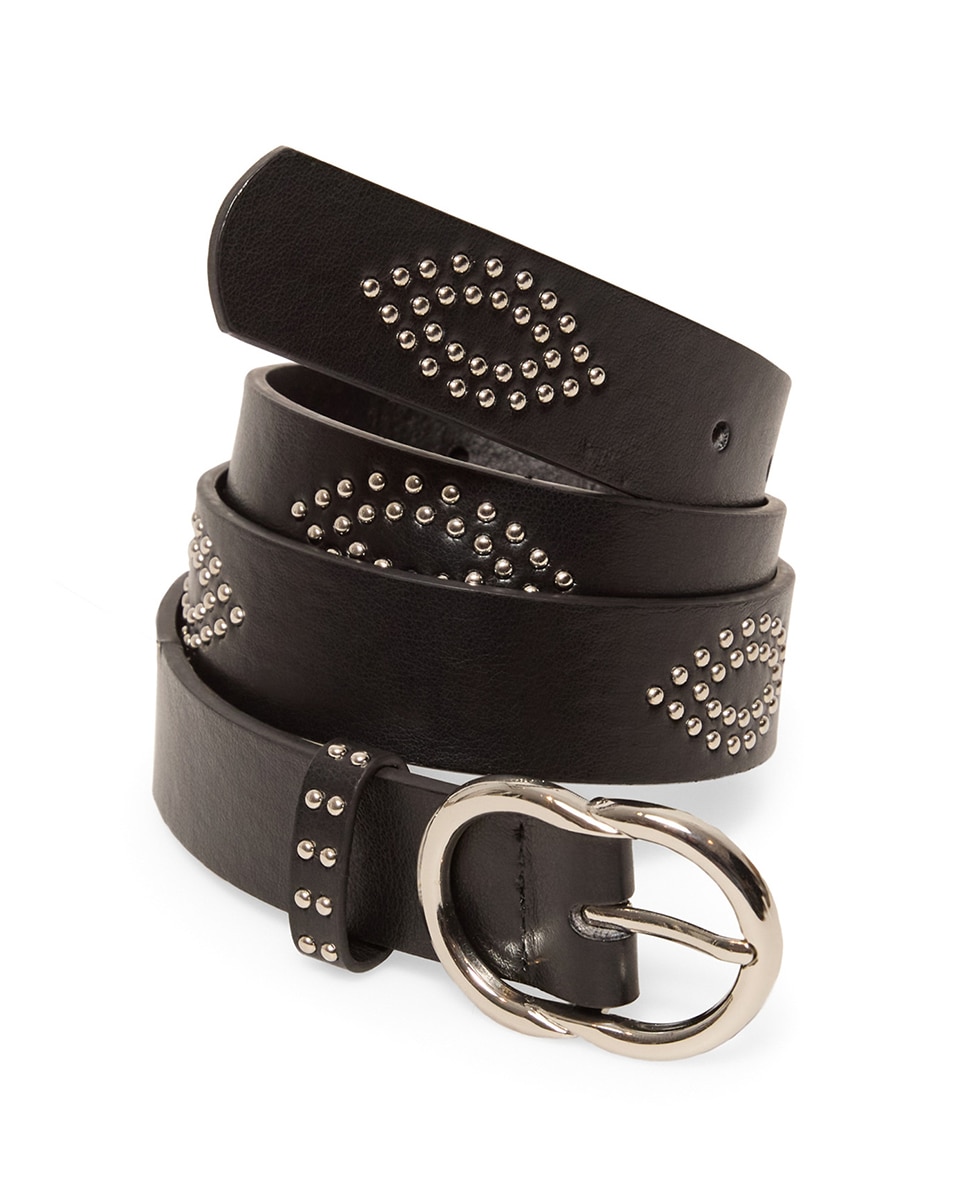 Cinto com tachas Preto-3
