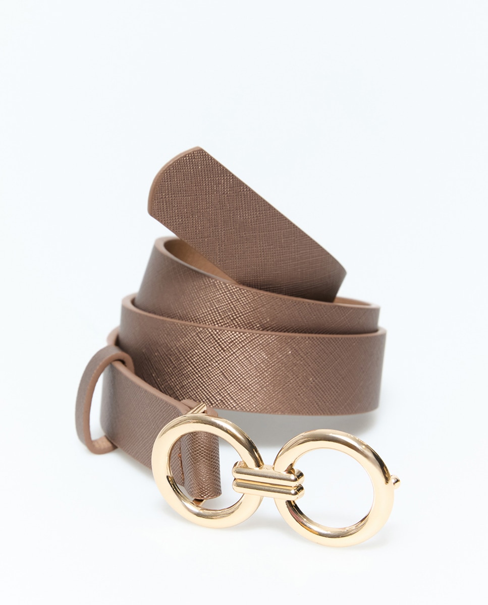 Cinto com fivela dupla Camel-3