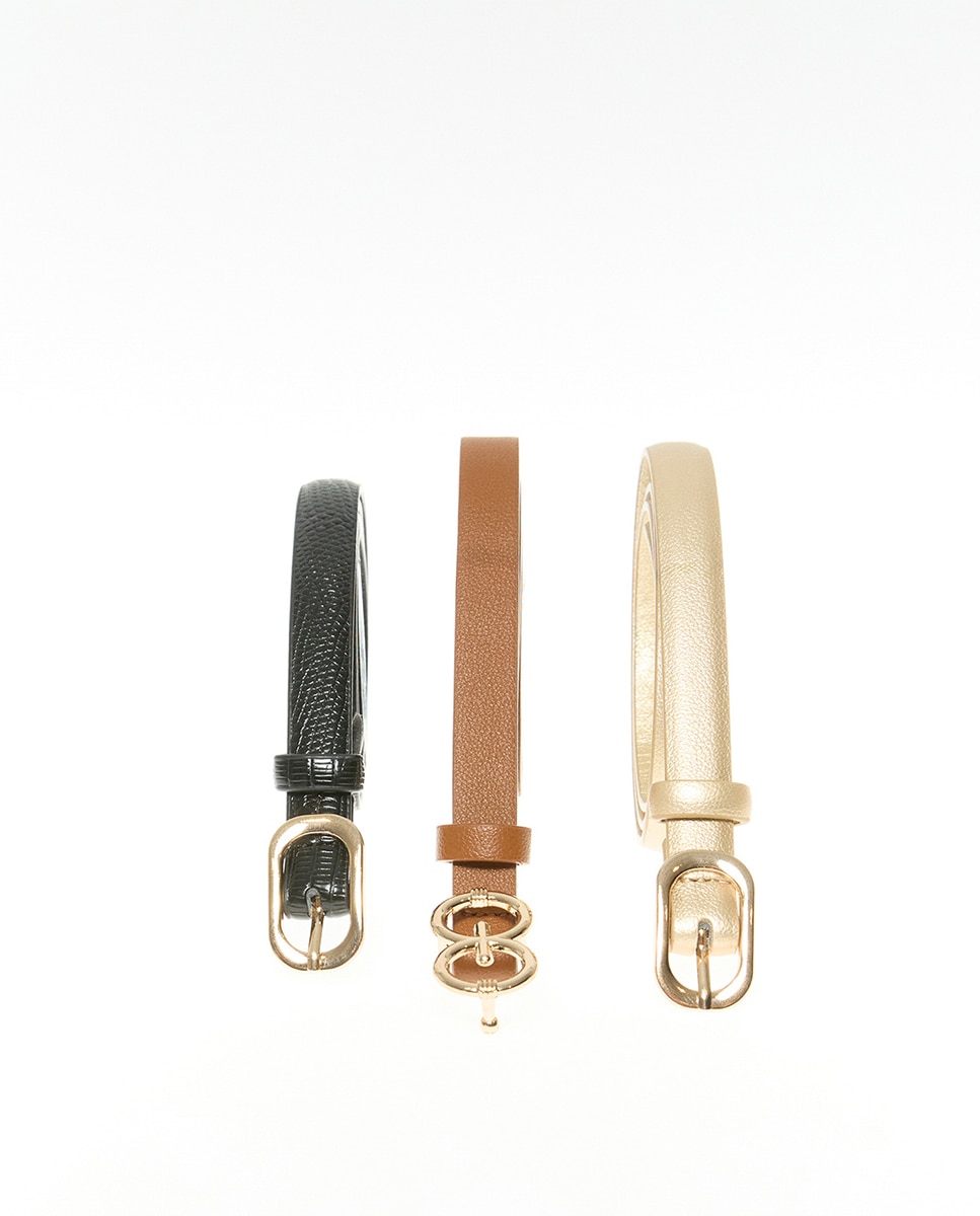 Conjunto de Cintos Neutros Torrado-3