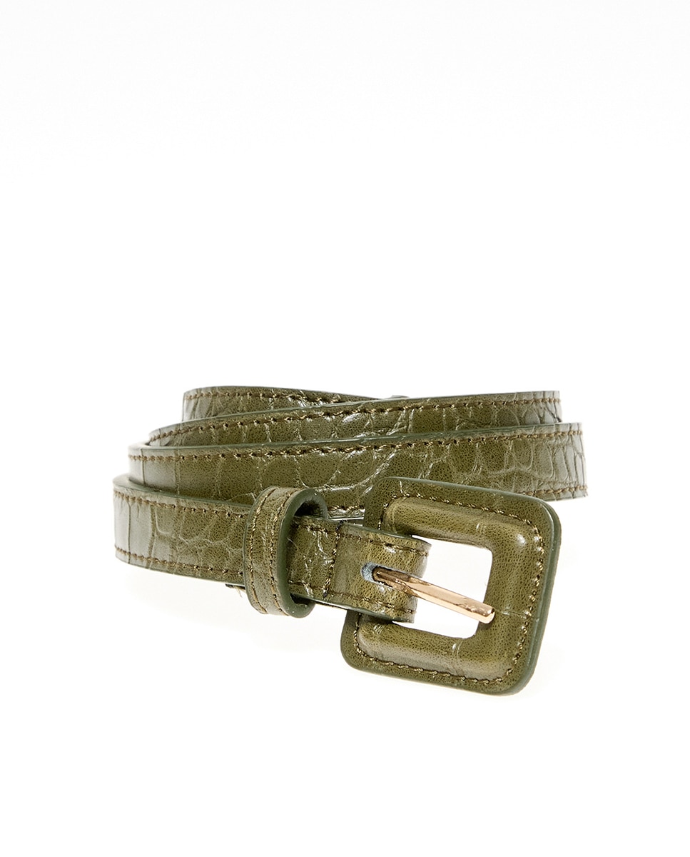 Conjunto de Cintos Forrados Azul-escuro-3
