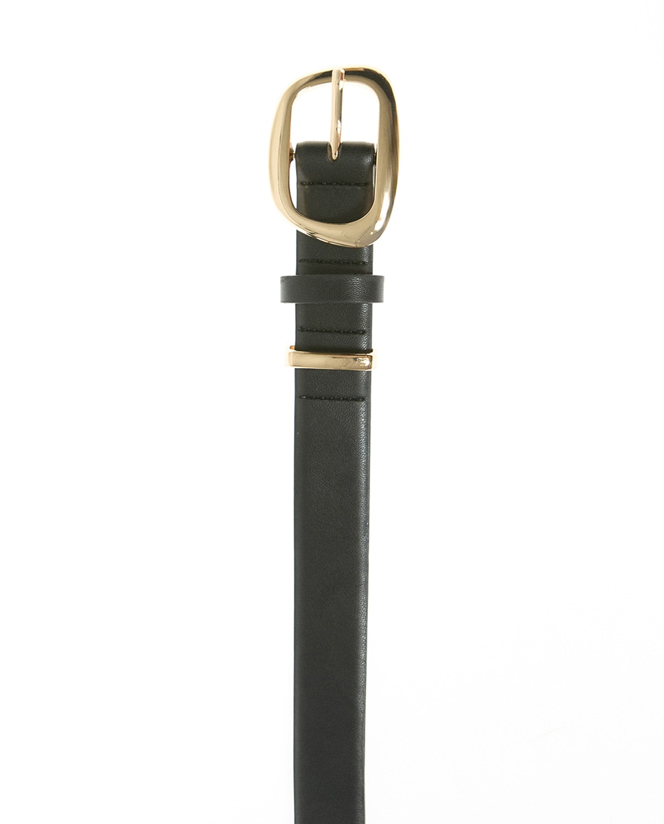 Cinturón hebilla trapecio - Sfera - Negro Negro-2