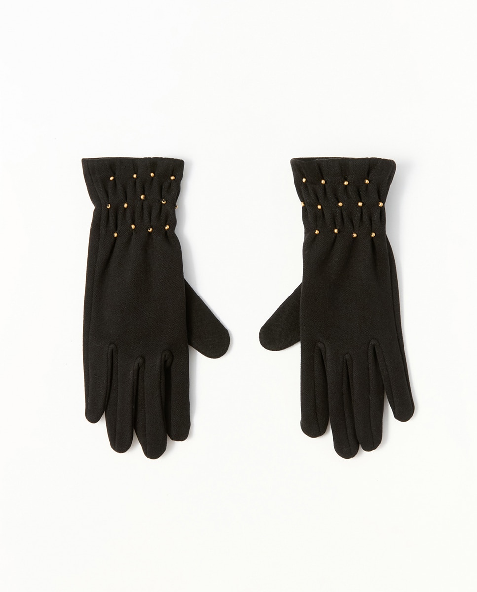 Imagen 0 de Guantes nido bolitas Negro