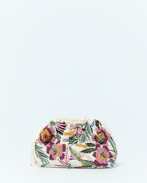 Imagen 0 de Pouch bordado floral