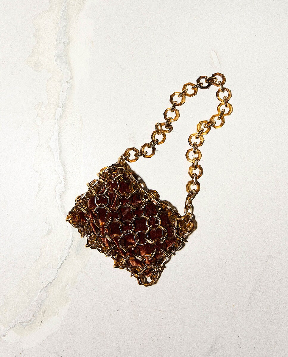 Imagen 0 de Bolso mini eslabones