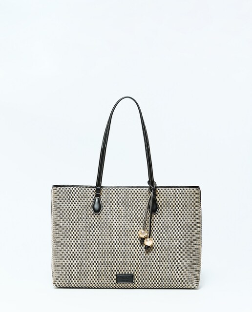 Imagen 0 de Bolso rafia colgante