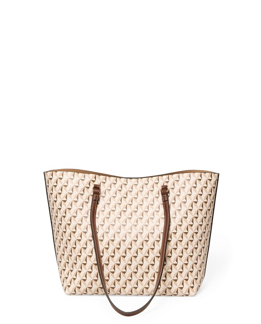 Imagen 0 de Shopper estampado geométrico