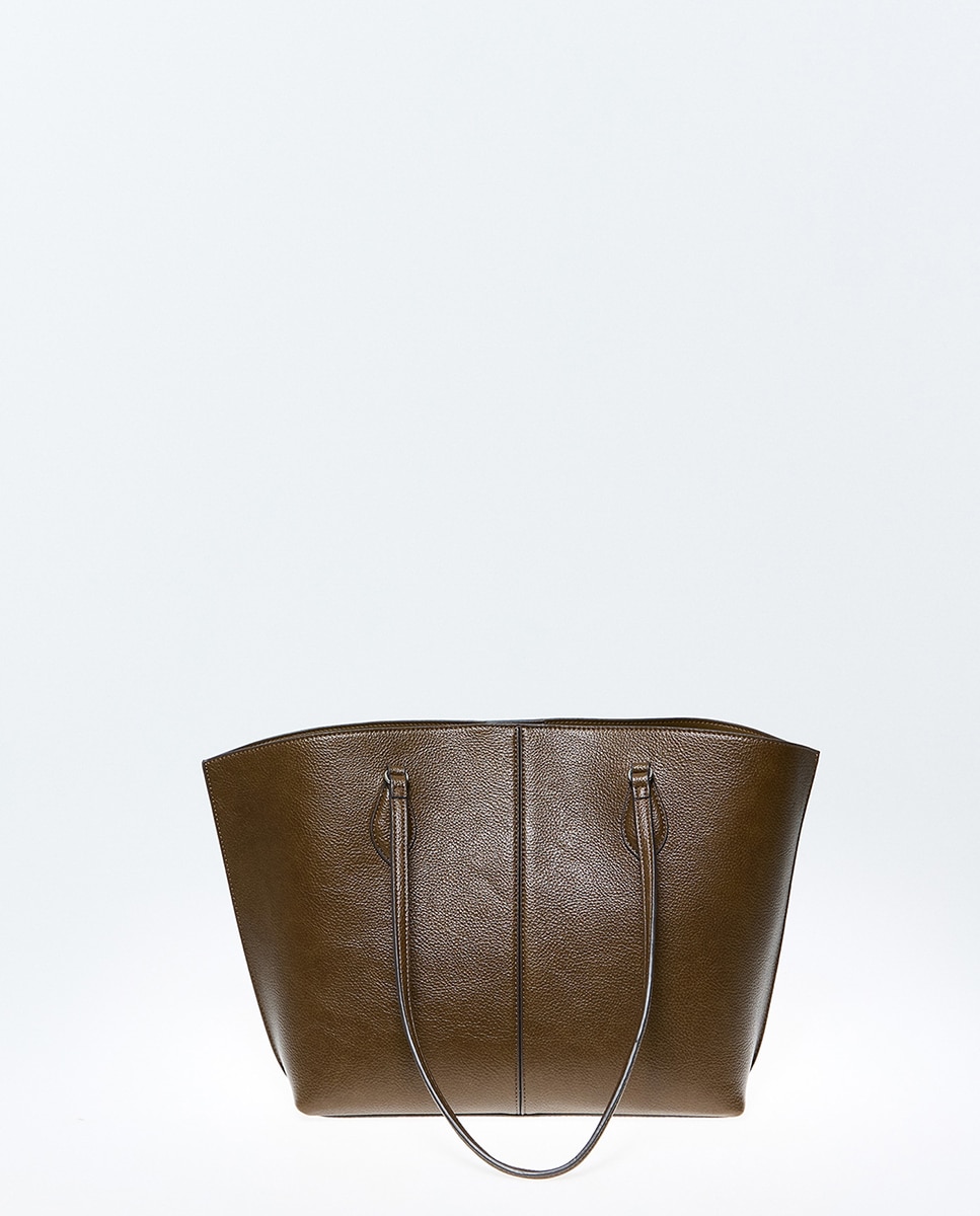 Imagen 0 de Maxi bolso shopper liso
