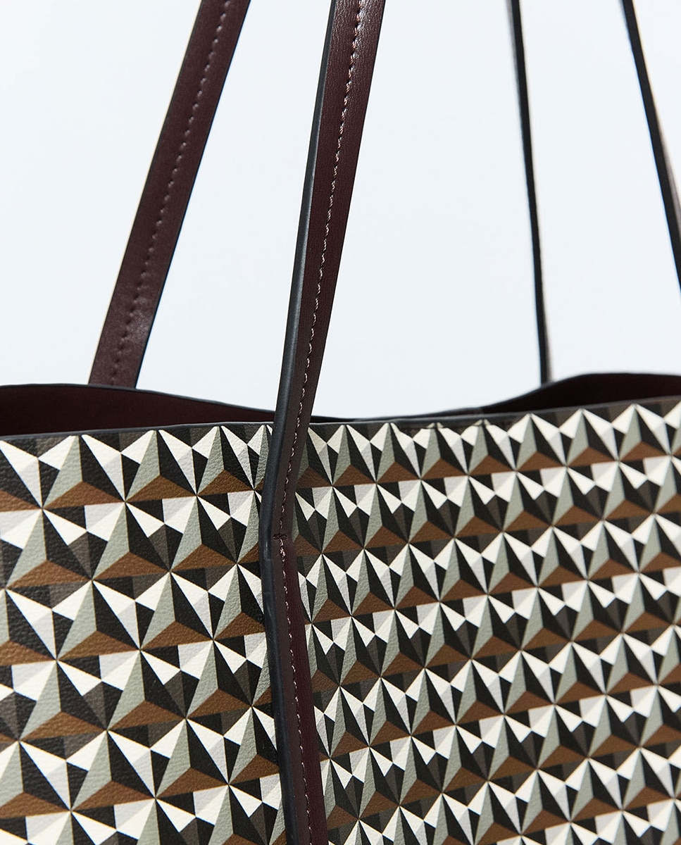 Mala Shopper Estampada Multicolor-3