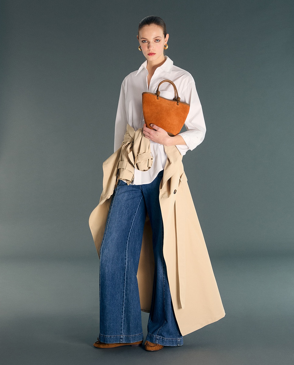 Imagem 0 de Cesta em Pele