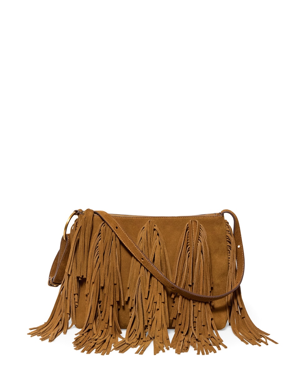 Mala em Pele com Franjas Castanho-3