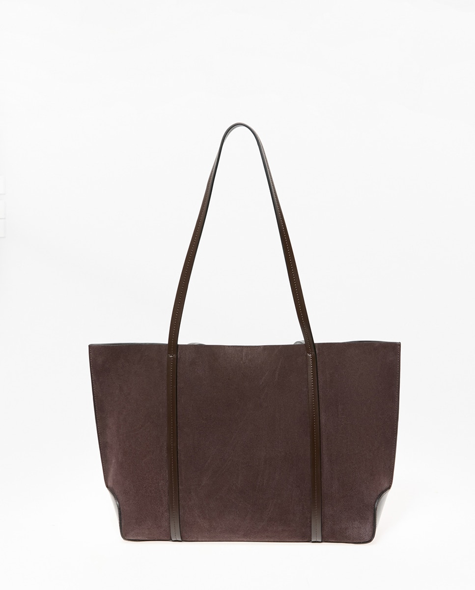 Imagem 0 de Mala Shopper Básica em Pele