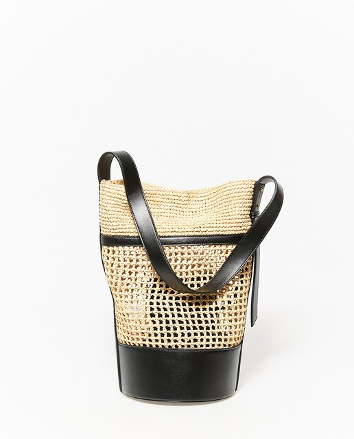 Imagen 0 de Cubo rafia natural