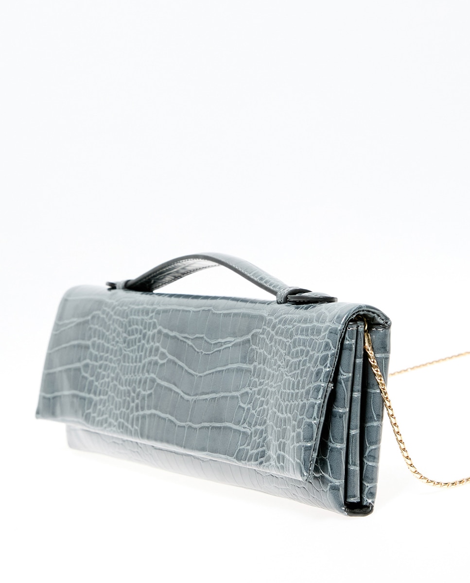Imagen 0 de Cartera de mano croco