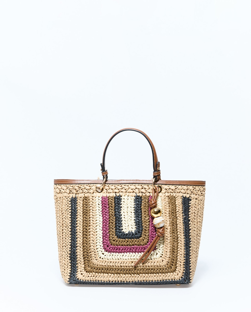 Imagem 0 de Mala de Ráfia Natural