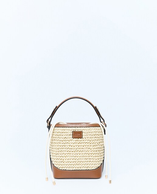 Imagen 0 de Bolso rafia natural