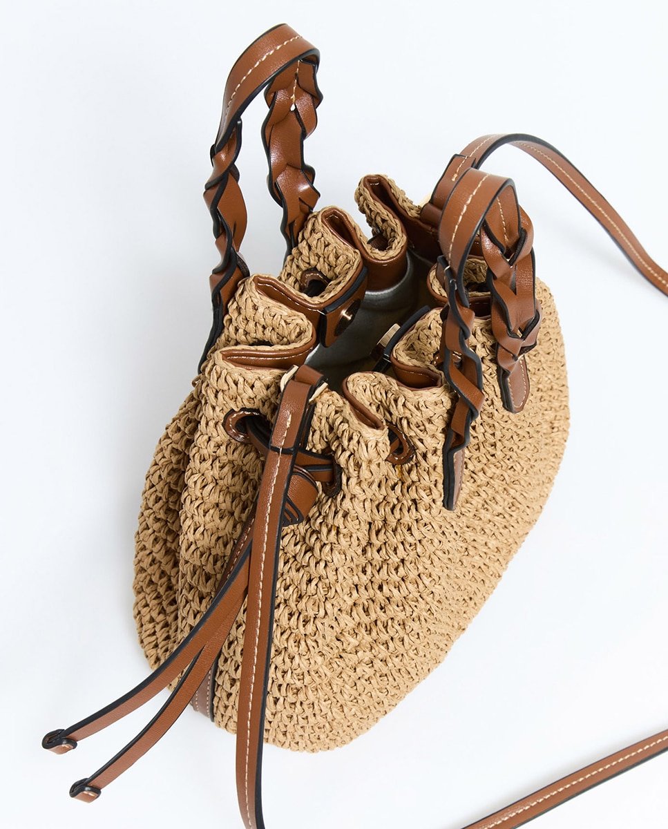 Mini Saco de Fibra Camel-4