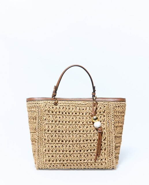 Imagen 0 de Bolso rafia natural