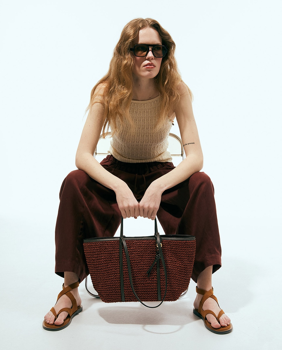 Imagem 0 de Mala com Fibra Natural