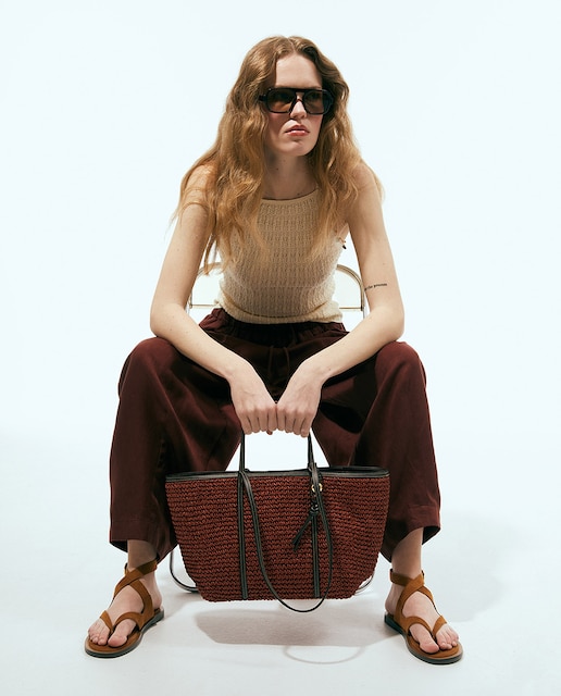 Imagen 0 de Bolso fibra natural