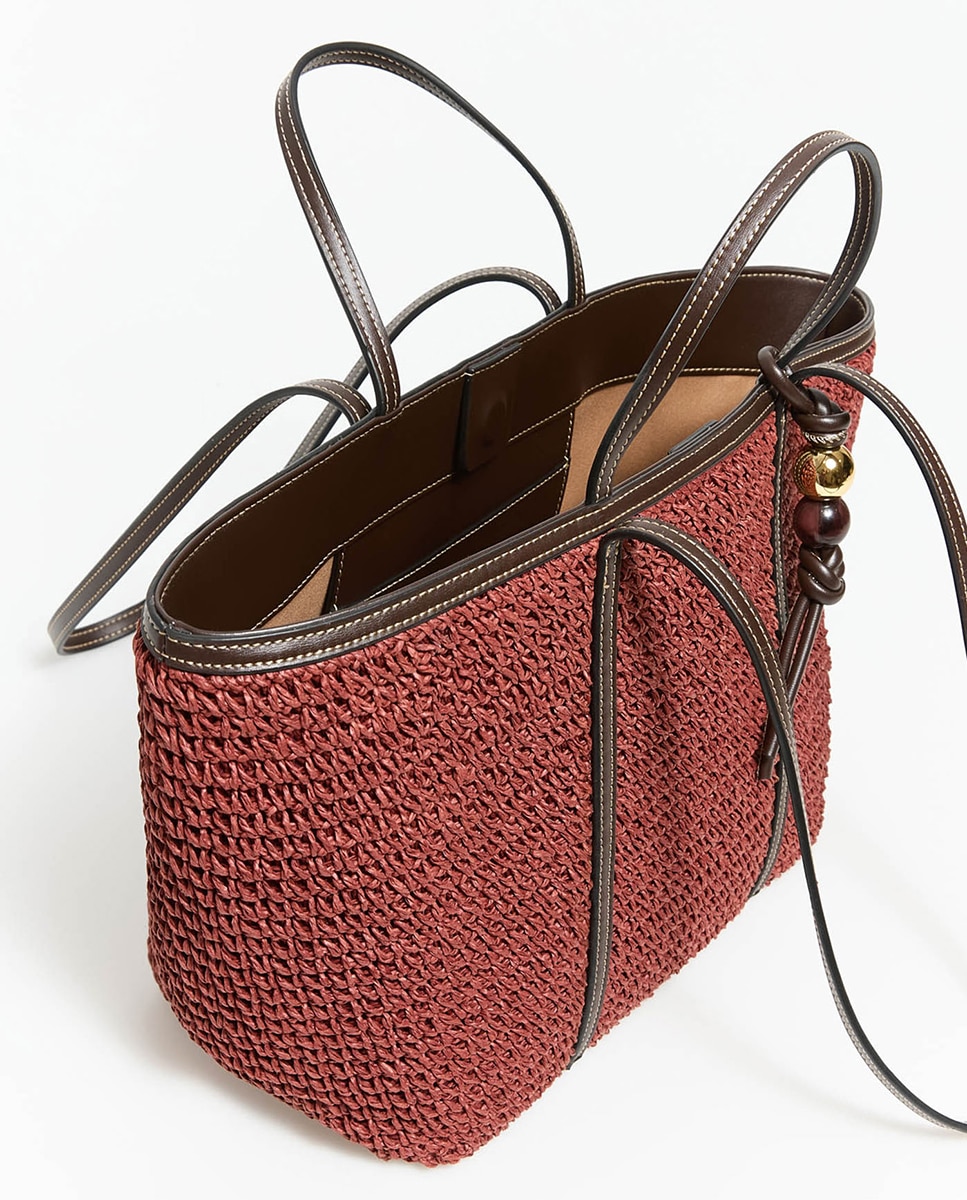 Mala com Fibra Natural Bordeaux-5