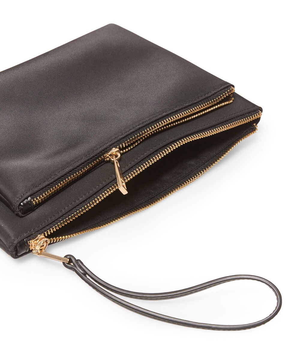 Carteira Dupla de Nylon Preto-4