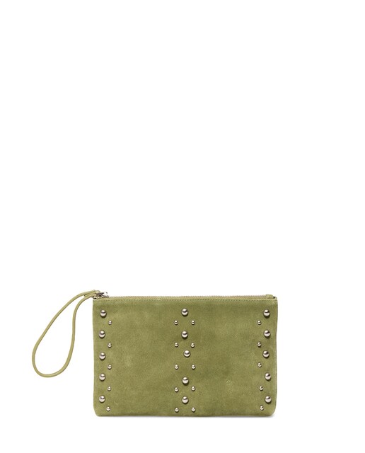 Imagen 0 de Cartera piel tachas