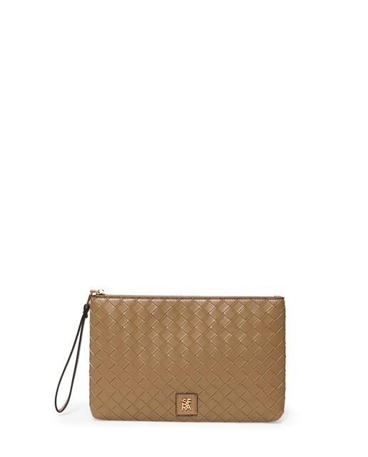 Imagen 0 de Cartera efecto trenzado