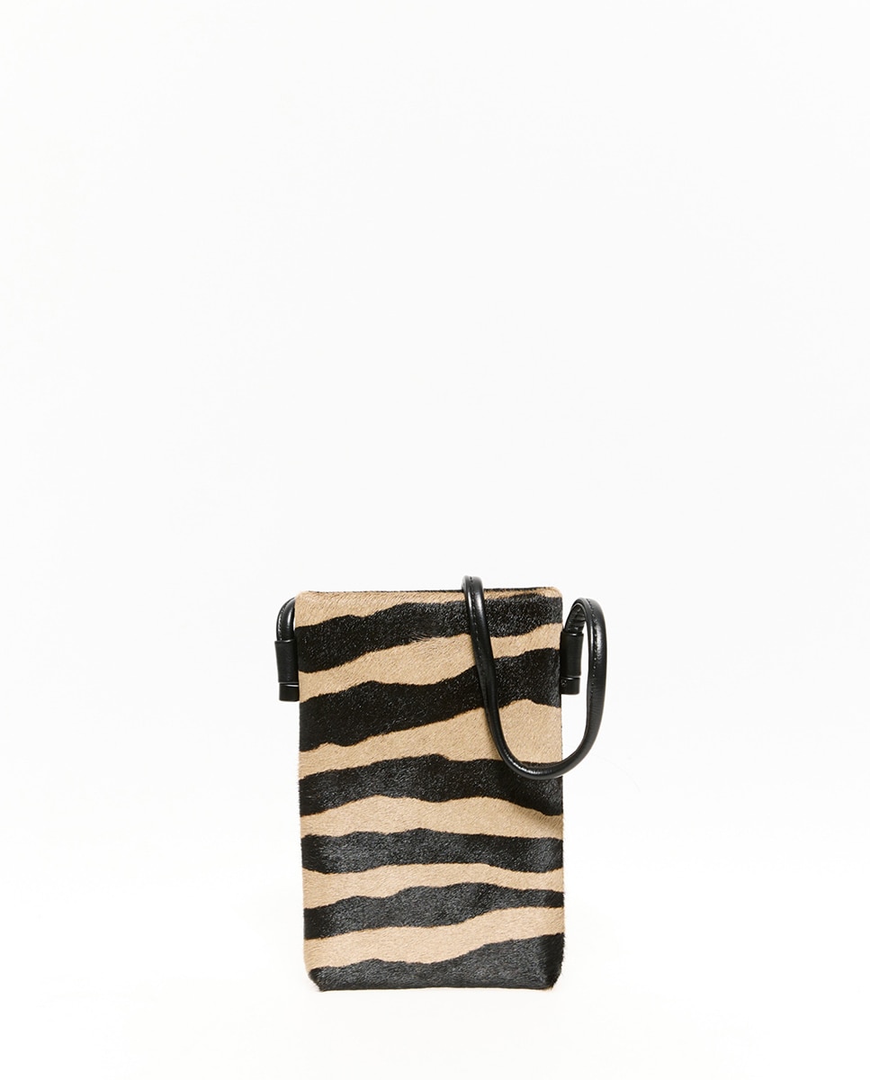 Imagen 0 de Mobilpurse piel estampada Multicolor