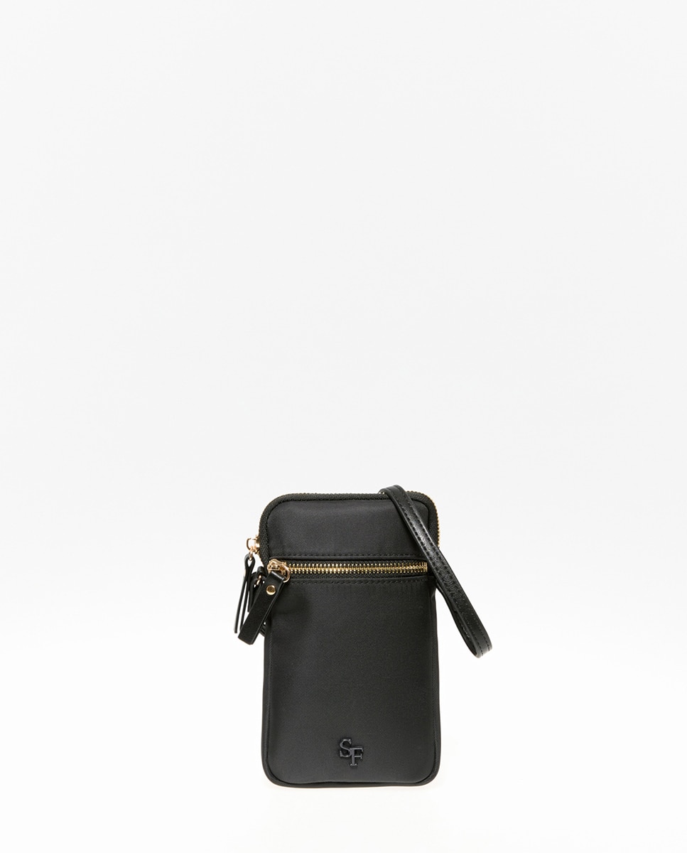 Imagen 0 de Funda móvil nylon cremallera Negro