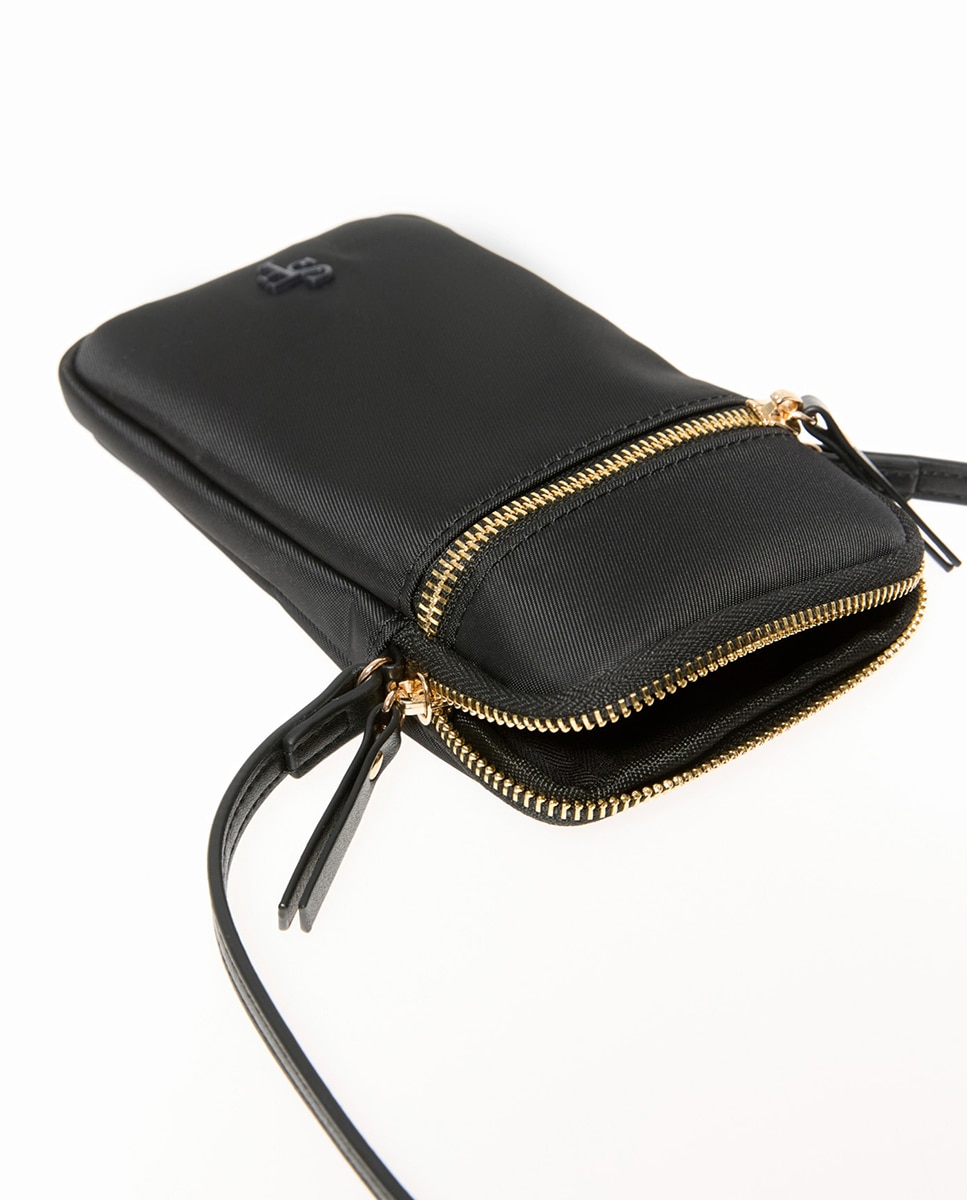 Funda móvil nylon cremallera - Sfera - Negro Negro-4