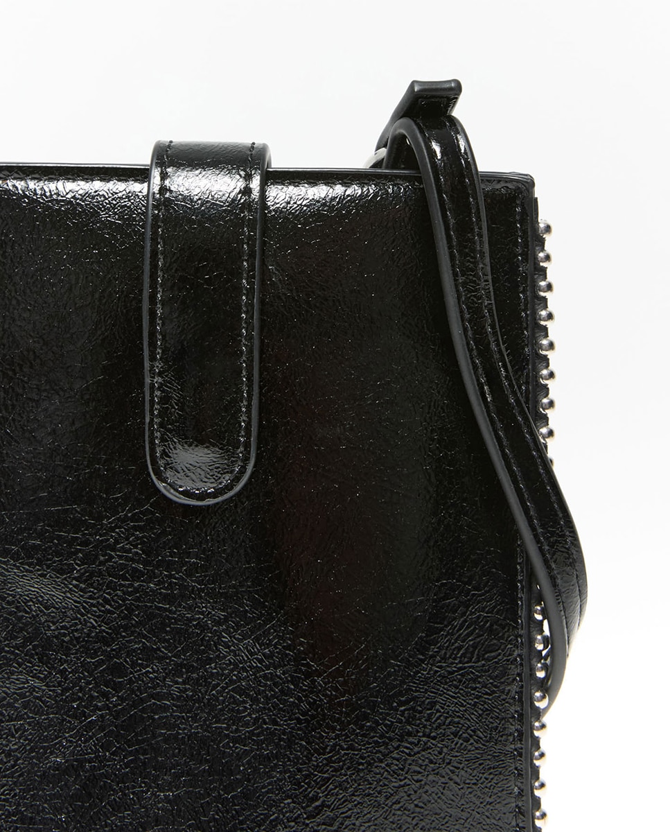 Funda móvil charol bolitas - Sfera - Negro Negro-2