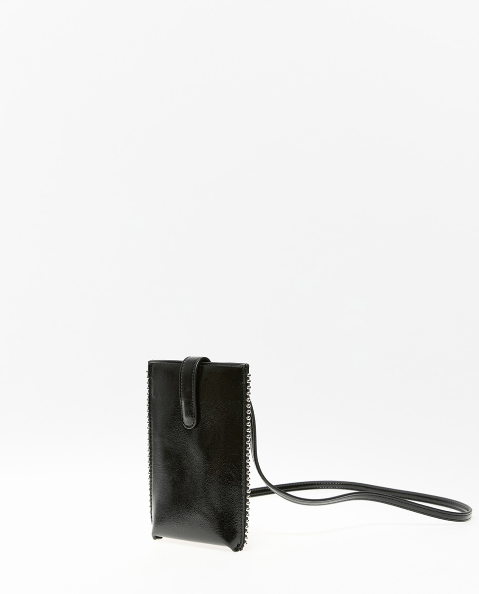 Funda móvil charol bolitas - Sfera - Negro Negro-3