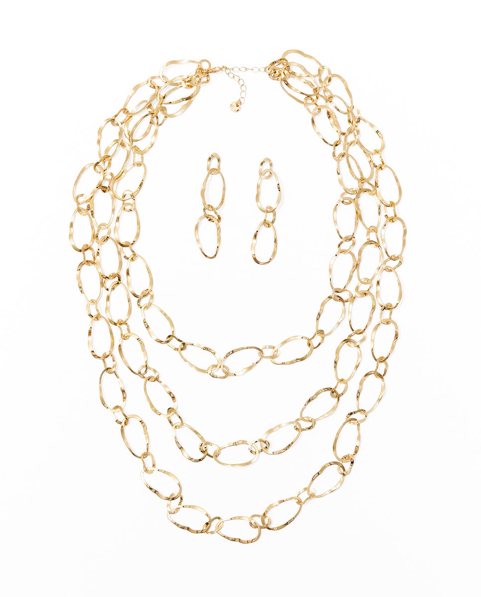 Conjunto arandelas irregular Oro-1