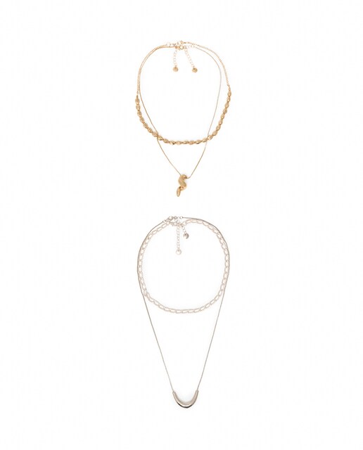 Imagen 0 de Collar multifilas metal