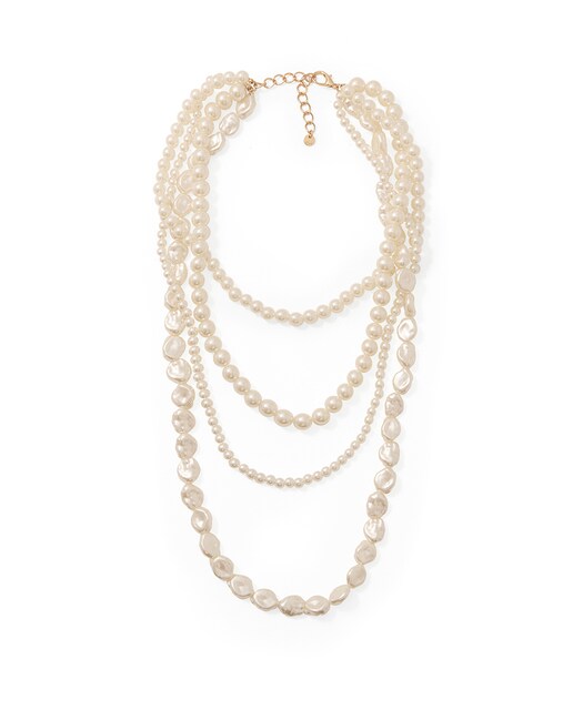 Imagen 0 de Maxicollar perlas barrocas