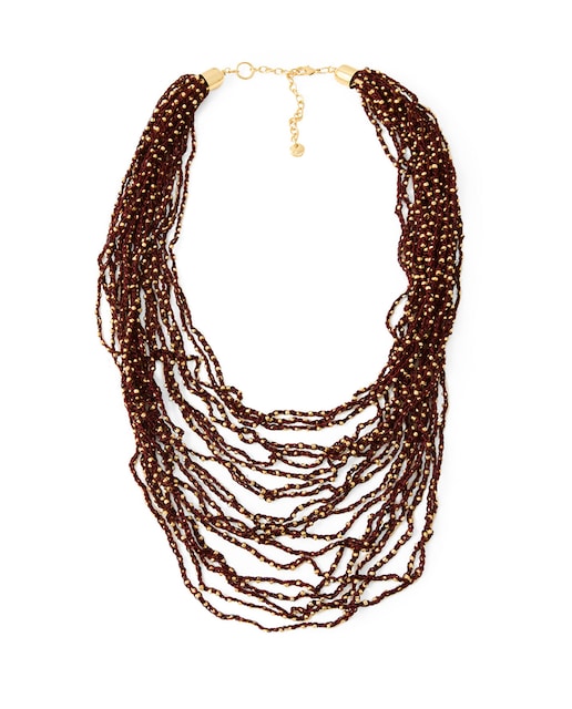 Imagen 0 de Collar bolas tejido