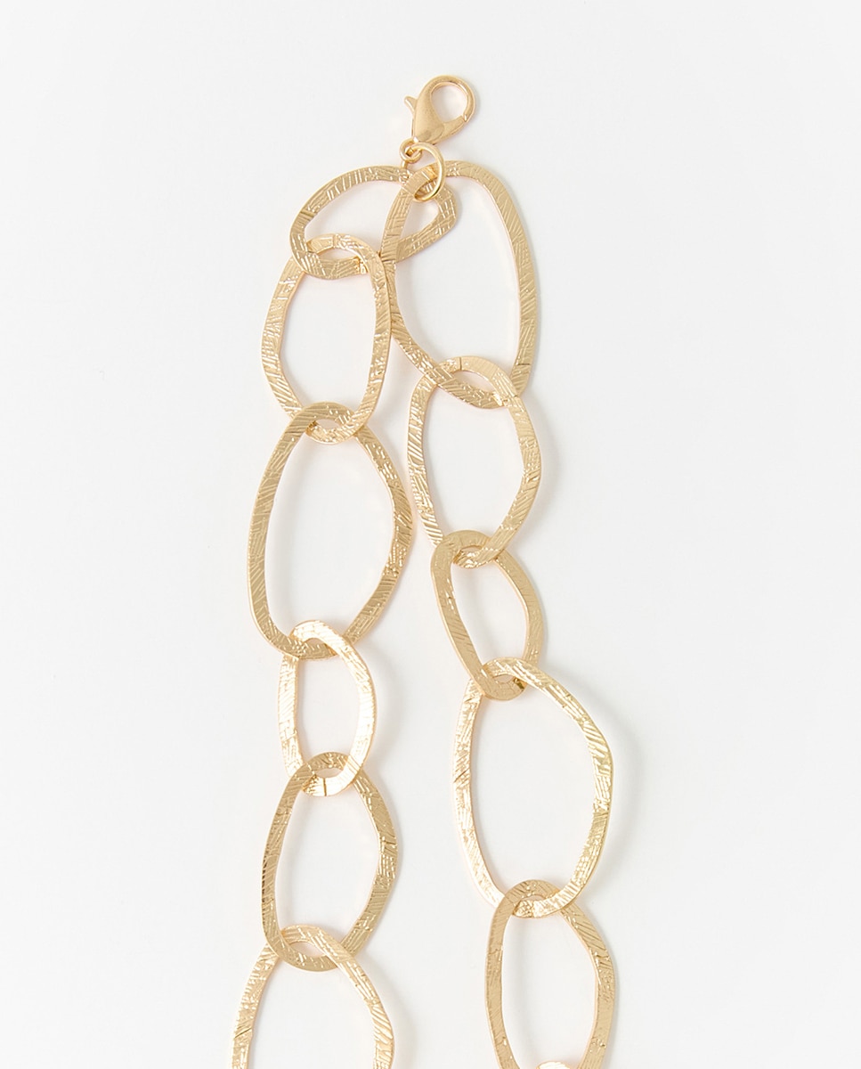 Conjunto de Argolas Duplo Ouro-2